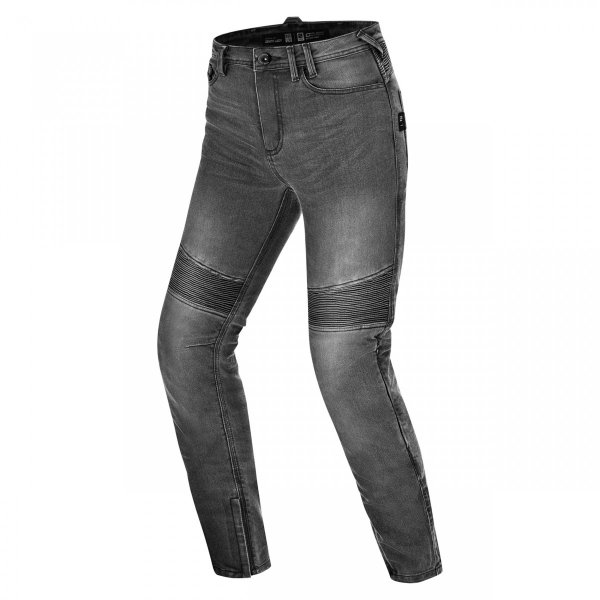 SHIMA JEANSY MOTOCYKLOWE ZENITH LADY PNT GREY