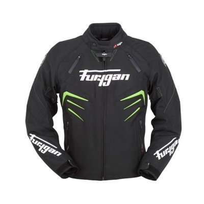 FURYGAN KURTKA MOTOCYKLOWA TEKSTYLNA SKULL GREEN