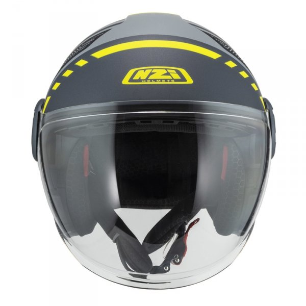 Kask Motocyklowy NZI Ringway 2 Duo Connected Antracite Grey Matt