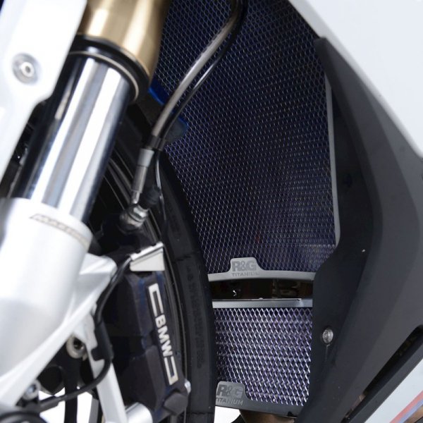 Osłona Chłodnicy Oleju RG Racing Bmw S1000Rr 19- Titanium Racing