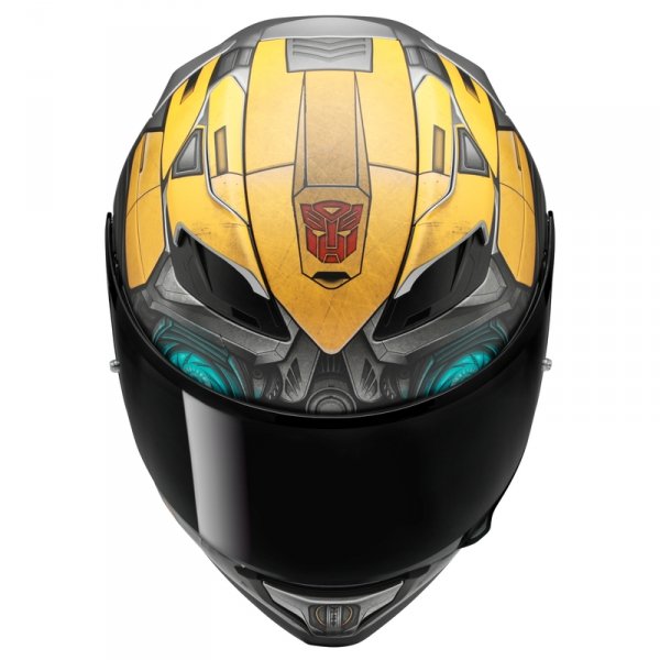 HJC KASK INTEGRALNY F71 BUMBLEBEE HASBRO YELL/BLAC