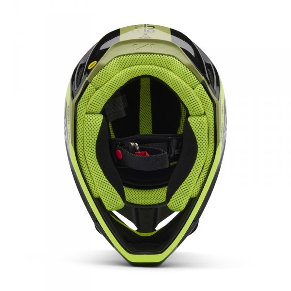 FOX KASK OFF-ROAD V1 RACE SPEC PALE GREEN