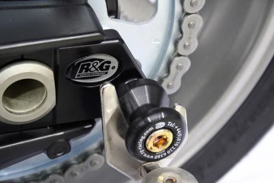 Rolki Wahacza RG Racing Offset Yamaha R1 07-09/Mt-10 Black