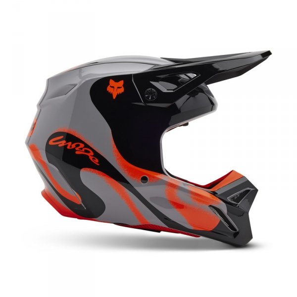 FOX KASK  OFF-ROAD V1 EMOTION STEEL GREY