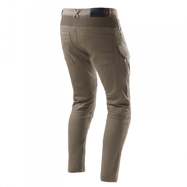 OZONE SPODNIE JEANS FASTER TAPERED FIT OLIVE