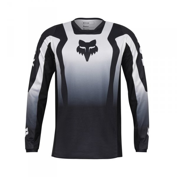 FOX BLUZA OFF-ROAD 180 LEAN-EXTD BLACK/WHITE
