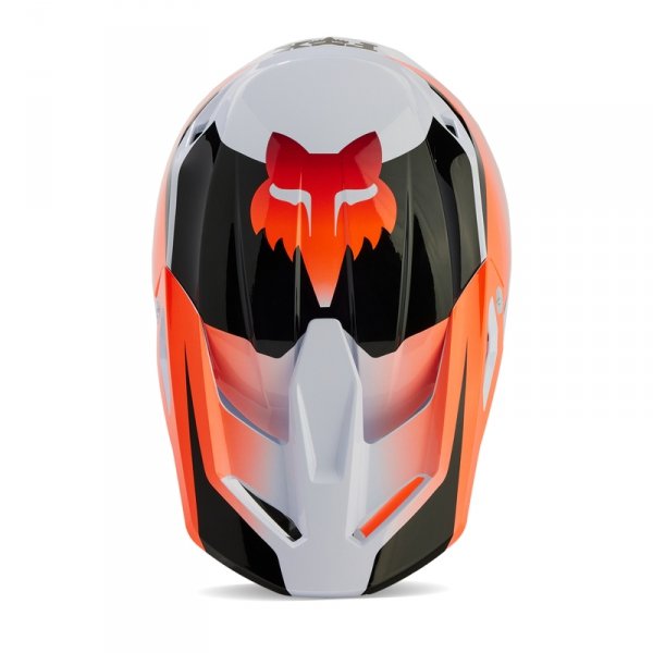 FOX KASK OFF-ROAD V1 STREAK WHITE
