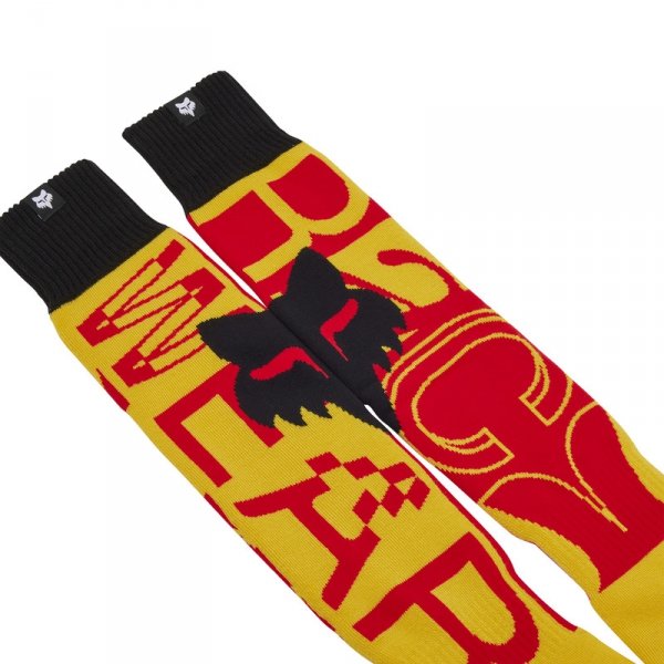 FOX SKARPETY OFF-ROAD 180 RACE SPEC SOCK PALE YELL