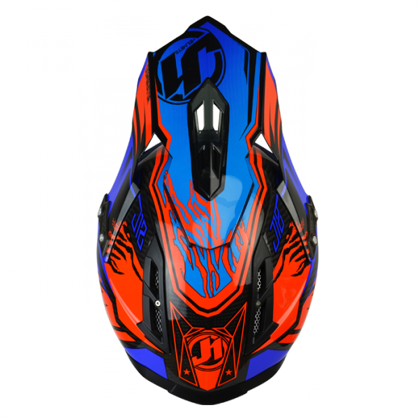 KASK JUST1 J12 DOMINATOR BLUE-RED