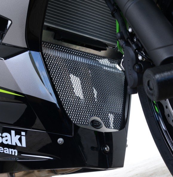 Osłona Kolektorów Wydechowych RG Racing Kawasaki Ninja 400 18-/Ninja 250 18- Black