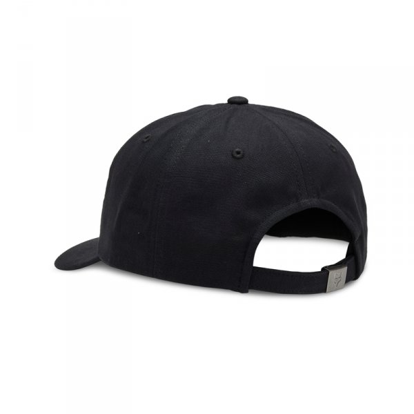 FOX CZAPKA Z DASZKIEM WORDMARK ADJUSTABLE BLACK