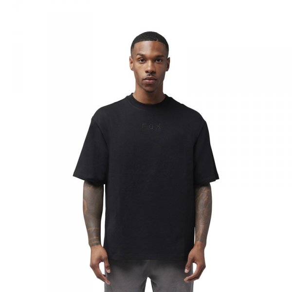 FOX T-SHIRT WORDMARK OVERSIZED BLACK