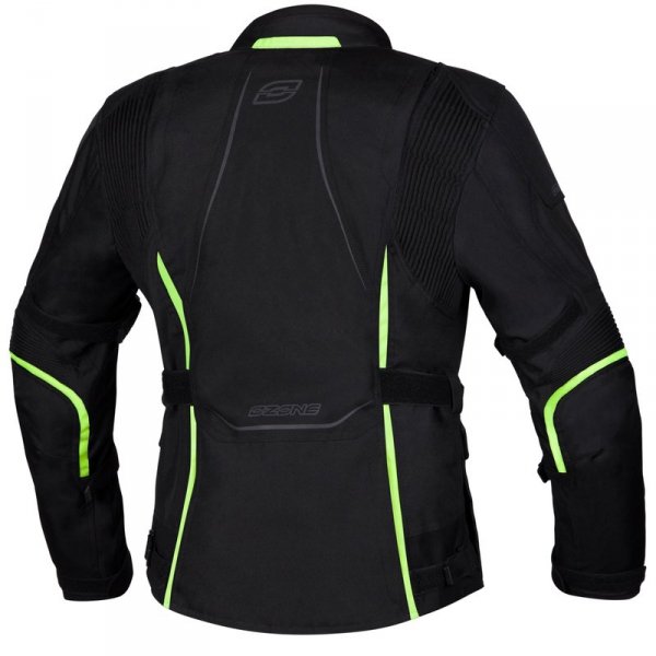 OZONE KURTKA TEKSTYLNA SAHARA LADY BLACK/FLO YELLO