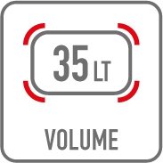 GIVI  KUFER BOCZNY V35 (2SZTUKI) MONOKEY (35LT)