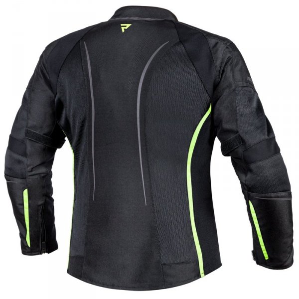REBELHORN KURTKA TEKSTYLNA FLUX LADY BLACK/FLO YEL