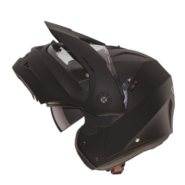 CABERG KASK SZCZĘKOWY FLIP-UP ENDURO TOURMAX CZARN