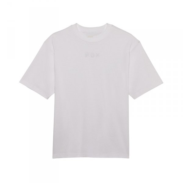 FOX T-SHIRT WORDMARK OVERSIZED OPTIC WHITE