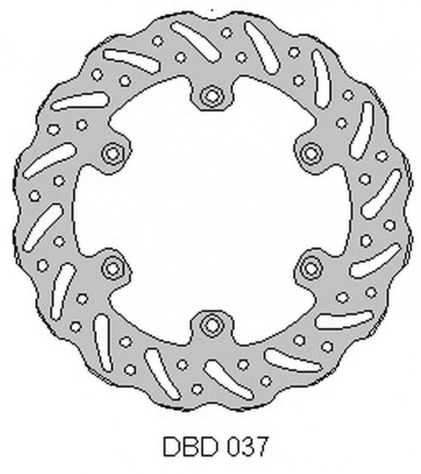 DELTA BRAKING ONL_DBD037G TARCZA HAMULCOWA TYŁ KTM