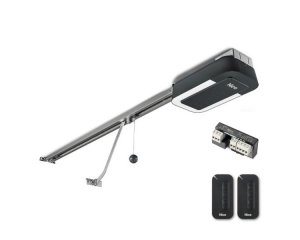 Napęd NICE SPIDER 1200 MYGO WIFI - zestaw automatyki do bram garażowych z dwuelementową szyną prowadzącą 2 x 1,6 m z paskiem zbrojonym