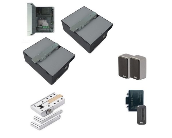 Napęd NICE BIG-FAB MYGO - podziemny zestaw automatyki do bramy dwuskrzydłowej o skrzydle do 5 m i 900 kg