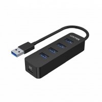 HUB USB-A Unitek H1117A 4xUSB-A 3.1, aktywny, 10W - USZ OPAK 