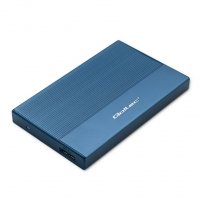 Obudowa/kieszeń Qoltec na dysk SSD HDD 2.5 | SATA | USB 3.0 | Super speed 5Gb/s | 2TB | Niebieski 
