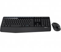 Zestaw bezprzewodowy klawiatura + mysz Logitech Wireless Combo MK345 czarny - USZ OPAK 
