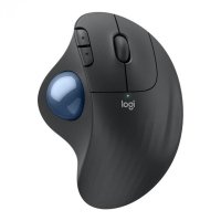 Mysz bezprzewodowa Logitech ERGO M575S optyczna Grafit + niebieska kula 
