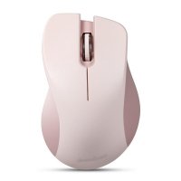 Mysz bezprzewodowa Perixx PERIMICE-621 optyczna 1600dpi 2.4 GHz, różowa, silent, cicha, bezklikowa - OTW OPAK 