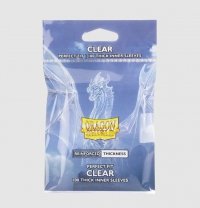 Dragon Shield Standard size Perfect fit - Inner Sleeves - Thick Inner Clear (100 Sleeves) 