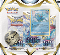 Pokémon TCG: Silver Tempest 3-Pack Blister Manaphy 