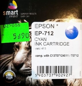 EPSON EP-712 CYAN          smart PRINT