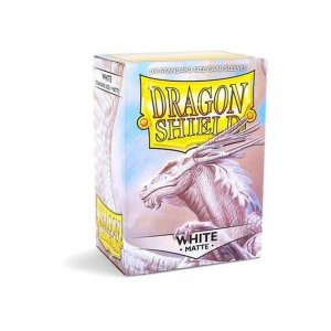Koszulki DRAGON SHIELD (100szt) WHITE matte  100SZT