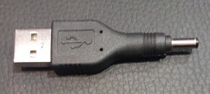 Adapter zasilania wtyk USB typ A - wtyk NOKIA  ø 1,1/3,5mm