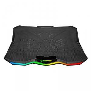 Podstawka chłodząca Rampage AD-RC8 pod laptop 15-17, RGB, regulowana