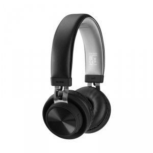 Słuchawki z mikrofonem Acme BH203G bezprzewodowe Bluetooth czarno-szare