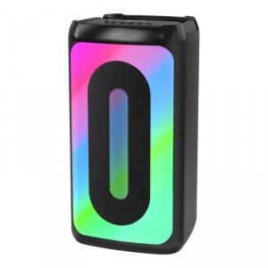 Głośnik Defender CONCERTO Bluetooth 20W MP3/FM/SD/USB/AUX/TWS/LED/MIC KARAOKE czarny + mikrofon