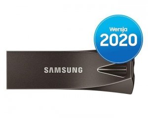 Pendrive Samsung BAR Plus 2020 64GB USB 3.1 Flash Drive 300 MB/s Titan Gray