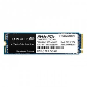Dysk SSD Team Group MP33 1TB M.2 2280 PCIe NVMe (1800/1500 MB/s)