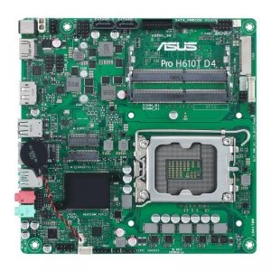 Płyta Asus Pro H610T D4-CSM /H610/DDR4/SATA3/M.2/USB3.1/s.1700/mITX - USZ OPAK