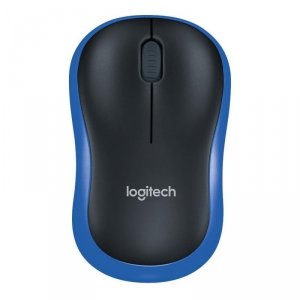 Mysz bezprzewodowa Logitech M185 optyczna niebieska