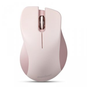 Mysz bezprzewodowa Perixx PERIMICE-621 optyczna 1600dpi 2.4 GHz, różowa, silent, cicha, bezklikowa - OTW OPAK