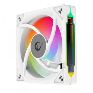 Wentylator do obudowy Rampage 7C-120S 120MM 1800RPM Infinite loop ARGB biały PWM