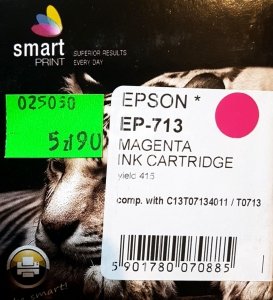 EPSON EP-713 Magenta          smart PRINT