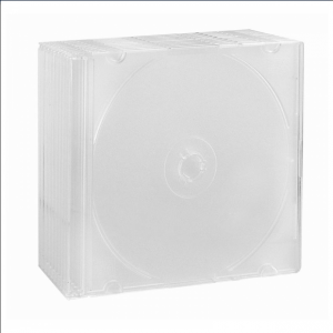 Pudełko Na 1 CD SLIM 5,2mm Pakiet 10 szt.