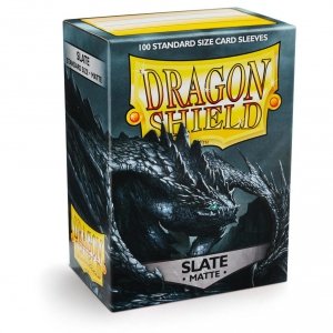 Koszulki Dragon Shield Standard Sleeves - Matte Slate (100 Sleeves)