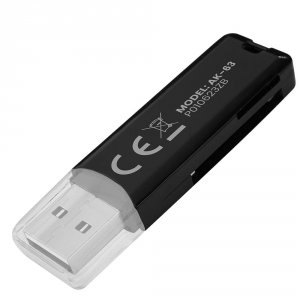 Czytnik kart SD i MicroSD SAVIO AK-63, USB 2.0