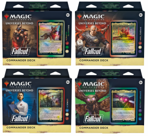 MTG - Fallout - Commander Decks Display (4)