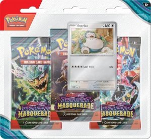 Pokémon TCG: Scarlet & Violet - Twilight Masquerade - 3-Pack Blister - Snorlax