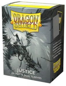 Koszulki Dragon Shield Dual Matte Sleeves - Justice (100 Sleeves)